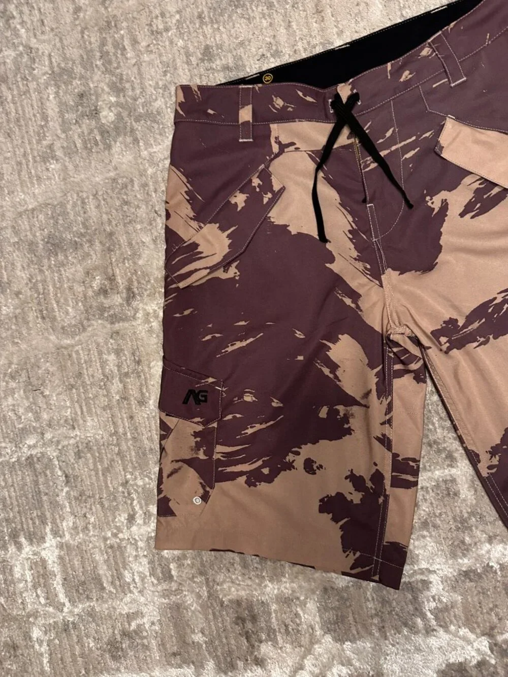 Analog Weatherly Boardshorts Pilot Camo Men's Size 30 Swim Shorts Trunks Y2K